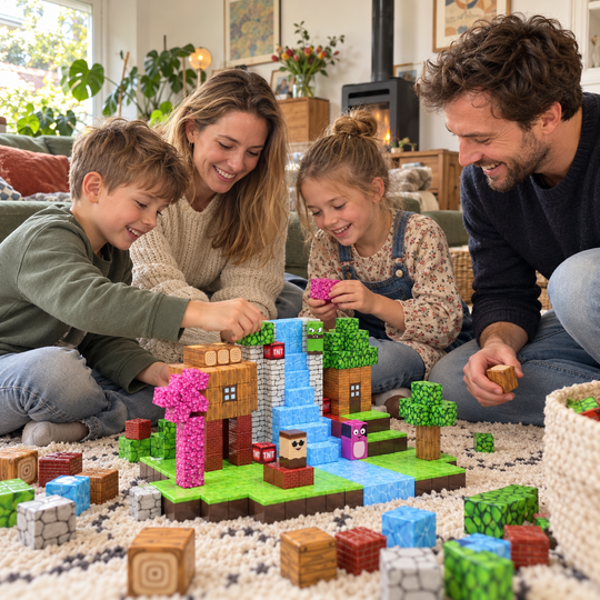 Een kasteel, blok voor blok